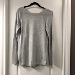 Lululemon light grey sweater